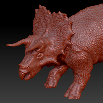 Triceratops 3D model